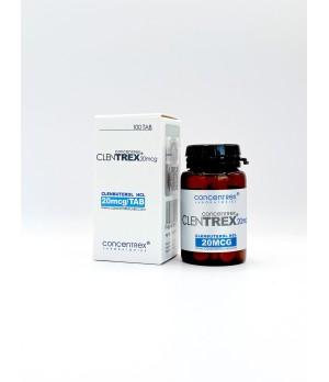 ClenTrex 20mcg 100tab Concentrex ®